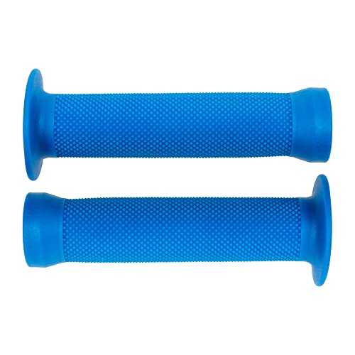 cyclingcolors Fahrradgriffe Fahrrad Griffe 130mm Lenkergriffe Grips Lenker Griff Handgriffe BMX Freestyle Dirt, blau von cyclingcolors