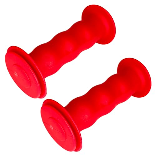 cyclingcolors Fahrradgriffe kinderfahrrad lenkergriffe mit sicherheits 19mm länge 85mm Griffe Gummi Grips griffgummi Dreirad Roller Paar, Rot cyclingcolors Fahrradgriffe kinderfahrrad lenkergriffe mit sicherheits 19mm länge 85mm Griffe Gummi Grips griffgummi Dreirad Roller Paar, Rot von cyclingcolors