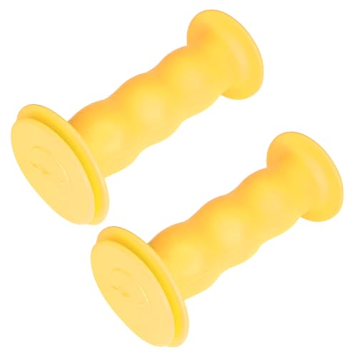 cyclingcolors Fahrradgriffe kinderfahrrad lenkergriffe mit sicherheits 19mm länge 85mm Griffe Gummi Grips griffgummi Dreirad Roller Paar, Gelb cyclingcolors Fahrradgriffe kinderfahrrad lenkergriffe mit sicherheits 19mm länge 85mm Griffe Gummi Grips griffgummi Dreirad Roller Paar, Gelb von cyclingcolors