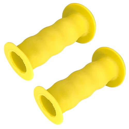 cyclingcolors Fahrradgriffe kinderfahrrad lenkergriffe mit sicherheits 22mm länge 85mm Griffe Gummi Grips griffgummi Dreirad Roller Paar, Gelb cyclingcolors Fahrradgriffe kinderfahrrad lenkergriffe mit sicherheits 22mm länge 85mm Griffe Gummi Grips griffgummi Dreirad Roller Paar, Gelb von cyclingcolors