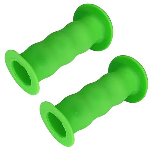 cyclingcolors Fahrradgriffe kinderfahrrad lenkergriffe mit sicherheits 22mm länge 85mm Griffe Gummi Grips griffgummi Dreirad Roller Paar, Grün cyclingcolors Fahrradgriffe kinderfahrrad lenkergriffe mit sicherheits 22mm länge 85mm Griffe Gummi Grips griffgummi Dreirad Roller Paar, Grün von cyclingcolors