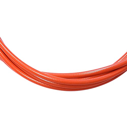 cyclingcolors KABELGEHÄUSE SCHALTZÜGE UMWERFER Teflon ORANGE Ø4MM LÄNGE 1M AUßEN HÜLLE Fahrrad von cyclingcolors