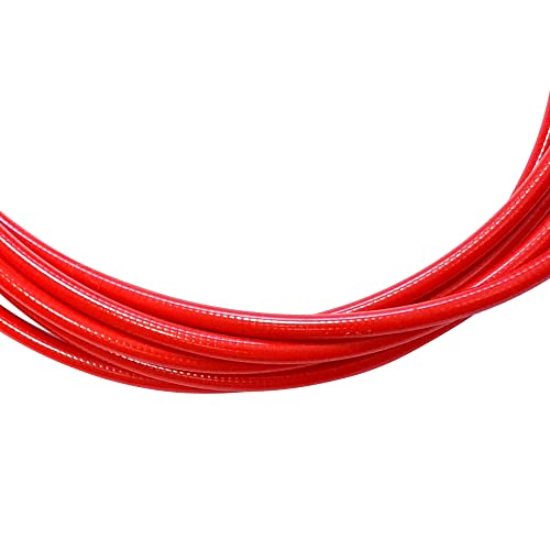 cyclingcolors KABELGEHÄUSE SCHALTZÜGE UMWERFER Teflon ROT Ø4MM LÄNGE 1M AUßEN HÜLLE Fahrrad cyclingcolors KABELGEHÄUSE SCHALTZÜGE UMWERFER Teflon ROT Ø4MM LÄNGE 1M AUßEN HÜLLE Fahrrad von cyclingcolors