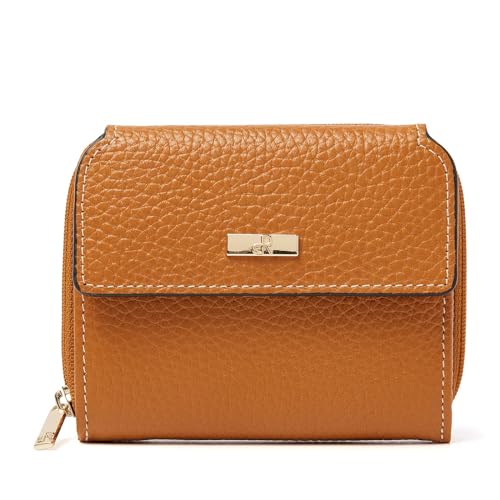 dR Amsterdam Geldbörse für Damen — Luxus-Brieftasche aus Leder mit RFID-Schutz — stilvoll und sicher für all Ihre Zahlungsbedürfnisse — 110179 Golden Oak dR Amsterdam Geldbörse für Damen — Luxus-Brieftasche aus Leder mit RFID-Schutz — stilvoll und sicher für all Ihre Zahlungsbedürfnisse — 110179 Golden Oak von dR Amsterdam