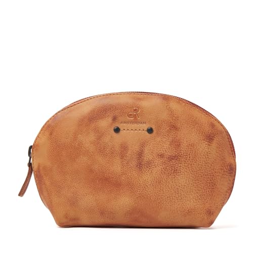 dR Amsterdam Make-up Tasche, Camel, S von dR Amsterdam