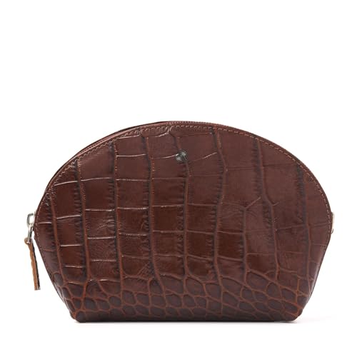 dR Amsterdam Make-up Tasche, Chestnut, S von dR Amsterdam