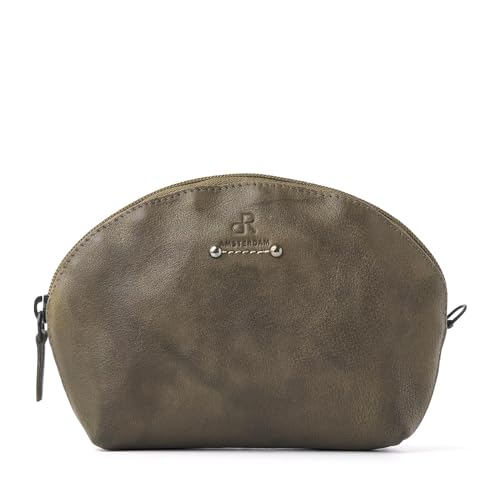 dR Amsterdam Make-up-Tasche - 93630, Olive, S, Zeitgenössische dR Amsterdam Make-up-Tasche - 93630, Olive, S, Zeitgenössische von dR Amsterdam
