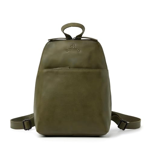 dR Amsterdam Rucksack - 933690 Beige, Olive, Medium von dR Amsterdam