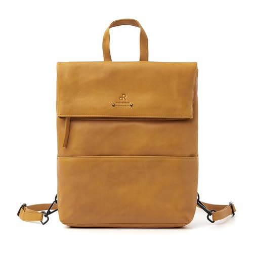 dR Amsterdam Rucksack - 933693 Beige, yellow (gelb), Medium von dR Amsterdam