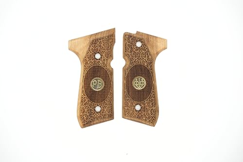 Deep Grips Marke Beretta 92FS, 92A1, 92G, 92D, 96, M9 kompatible Walnuss-Griffe Deep Grips Marke Beretta 92FS, 92A1, 92G, 92D, 96, M9 kompatible Walnuss-Griffe von deep grips
