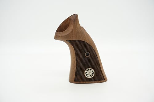 Deep Grips Marke Smith Wesson K/L - Frame Square Butt Compatible Walnut Grips Deep Grips Marke Smith Wesson K/L - Frame Square Butt Compatible Walnut Grips von deep grips