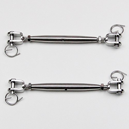 1 Stück Wantenspanner M16 Gabel/Gabel geschweißt, geschlossen, Edelstahl A4 1 Stück Wantenspanner M16 Gabel/Gabel geschweißt, geschlossen, Edelstahl A4 von dely trade