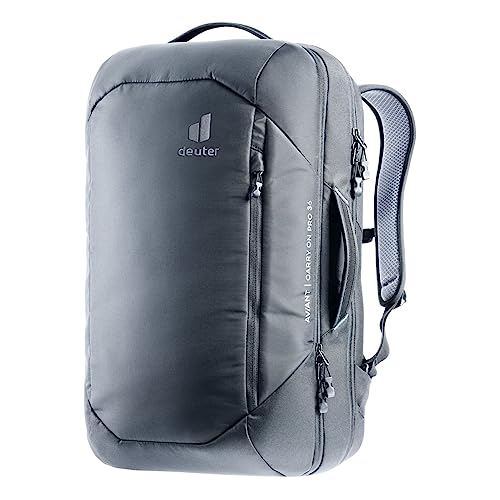 deuter AViANT Carry On Pro 36 Handgepäck Reiserucksack, Schwarz von deuter