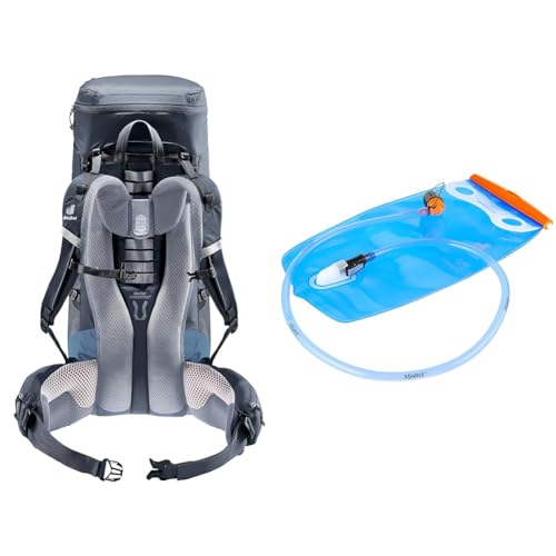 deuter Aircontact Lite 40 + 10 leichter Trekkingrucksack & Streamer 2.0 Trinksystem deuter Aircontact Lite 40 + 10 leichter Trekkingrucksack & Streamer 2.0 Trinksystem von deuter
