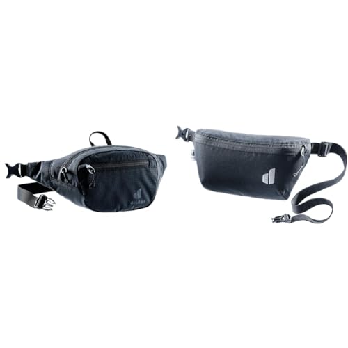 deuter Belt I Hüfttasche (1,5 L) & Avengo 1.5 Lifestyle Crossbody Bag, Schwarz von deuter