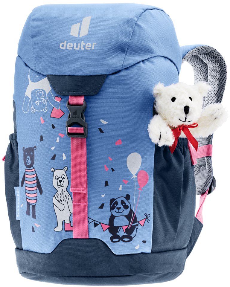 deuter Kinderrucksack SCHMUSEBÄR MIT TEDDY 8 L (1-tlg) von deuter