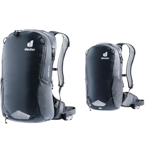 deuter Race Air 10 Fahrradrucksack, Schwarz & Race 8 Fahrradrucksack deuter Race Air 10 Fahrradrucksack, Schwarz & Race 8 Fahrradrucksack von deuter