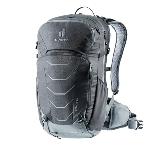 deuter Attack 20 Fahrradrucksack mit Protektor, Graphite-shale deuter Attack 20 Fahrradrucksack mit Protektor, Graphite-shale von deuter