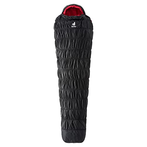 deuter Exosphere 0° L - Large Kunstfaser Schlafsack, black-fire deuter Exosphere 0° L - Large Kunstfaser Schlafsack, black-fire von deuter