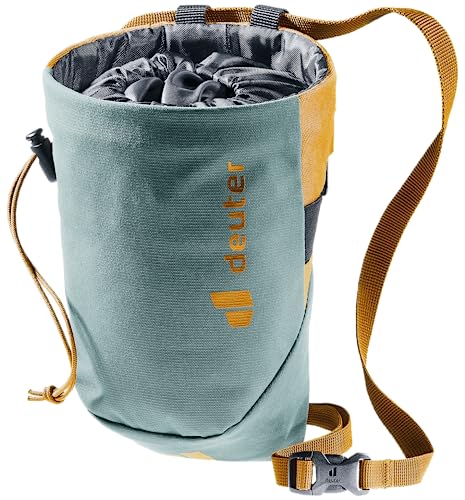 deuter Gravity Chalk Bag II L Magnesiabeutel, teal-cinnamon deuter Gravity Chalk Bag II L Magnesiabeutel, teal-cinnamon von deuter
