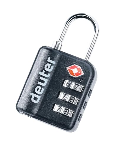 deuter TSA Pad Lock Bügelschloss, Schwarz deuter TSA Pad Lock Bügelschloss, Schwarz von deuter