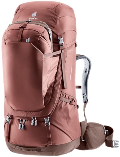 deuter Voyager 60+10 SL Damen Reiserucksack mit Daypack, Caspia-raisin deuter Voyager 60+10 SL Damen Reiserucksack mit Daypack, Caspia-raisin von deuter