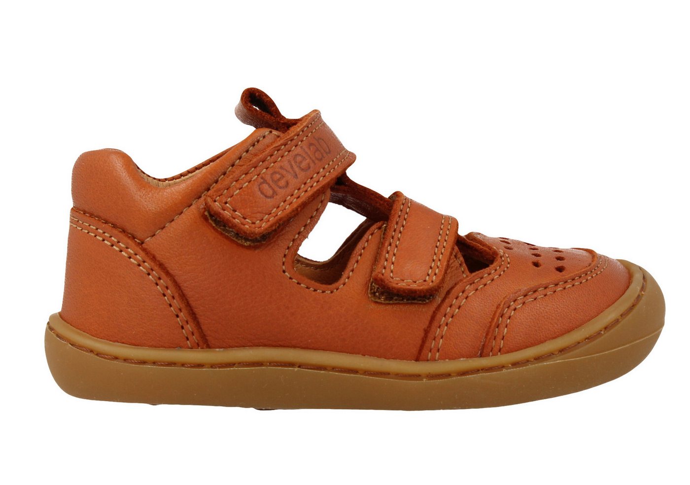 develab Develab Sandalen Lauflernschuh Barfußschuhe Barefoot 45303 Leder Sandalette develab Develab Sandalen Lauflernschuh Barfußschuhe Barefoot 45303 Leder Sandalette von develab