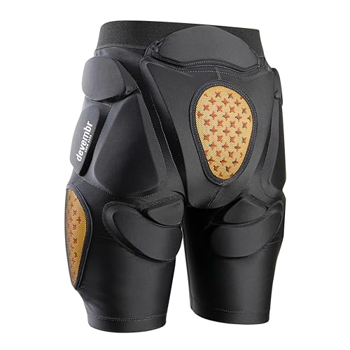 devembr Schützende gepolsterte Shorts, Butt Pads Snowboarden für Damen, Herren – Stoßdämpfung Kissen Schutz, Kältebeständigkeit für Skate Ski – S devembr Schützende gepolsterte Shorts, Butt Pads Snowboarden für Damen, Herren – Stoßdämpfung Kissen Schutz, Kältebeständigkeit für Skate Ski – S von devembr