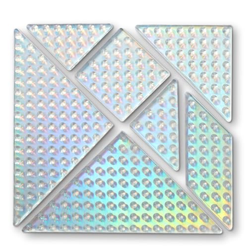 devembr Snowboard Stomp Pads, Lustiges Stomp Pad Snowboarding mit 3D-Design, PVC-Material, 7 Stücke, Laser devembr Snowboard Stomp Pads, Lustiges Stomp Pad Snowboarding mit 3D-Design, PVC-Material, 7 Stücke, Laser von devembr