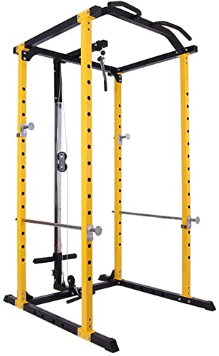 Fitness Power Rack Squat Rack Multifunktionale Haushaltsbox Power Cages Krafttraining Klimmzug Fitness Gewichtheben Käfig Squat Cage von dfdijfuidvfvildiskdc