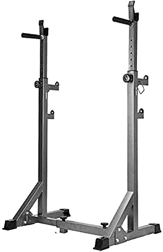 Langhantelablage Kniebeugenständer Bankdrückständer Langhantelständer Gewichthebergestell Fitnessstudio Familie Fitness Squat Rack Verstellbar Power Rack von dfdijfuidvfvildiskdc