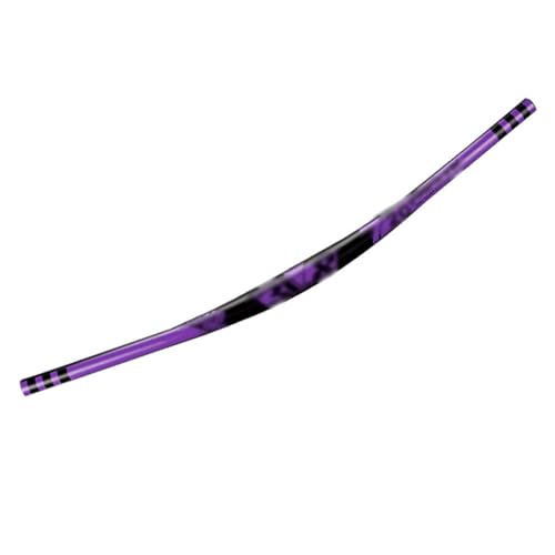 djgkENVQ Dessert-Gabeln, Mountainbike-Lenker 31,8 mm Fahrradlenker 780 mm extra lang leichte Aluminiumlegierung ergonomischer 18 mm Rise Bike Riser Lenker(Purple) von djgkENVQ