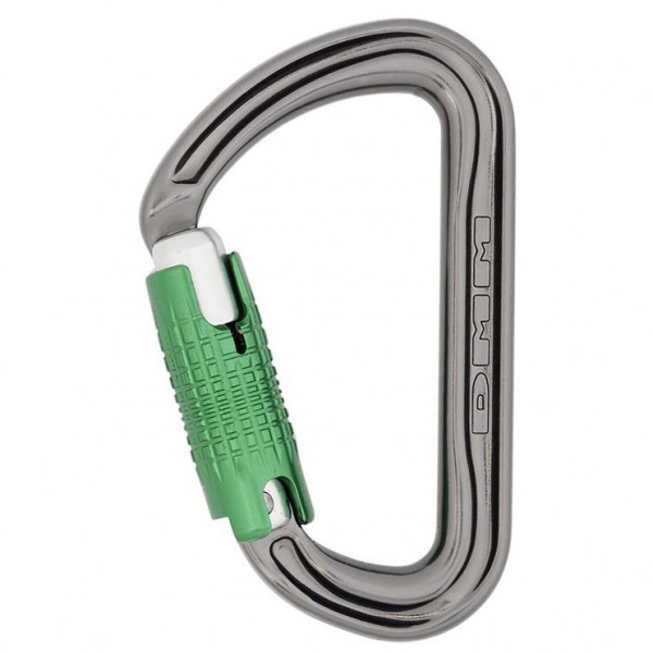 DMM - Shadow - Verschlusskarabiner Gr Locksafe grau/grün DMM - Shadow - Verschlusskarabiner Gr Locksafe grau/grün von dmm