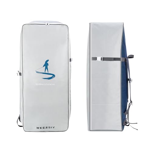 doorslay 105L Paddle Board Rucksack, wasserdichter Reiserucksack für aufblasbares Paddleboard SUP Stand Up Board Tragetasche Schulterrucksack, Tragbare Oxford Tuch SUP Surfbrett Tasche doorslay 105L Paddle Board Rucksack, wasserdichter Reiserucksack für aufblasbares Paddleboard SUP Stand Up Board Tragetasche Schulterrucksack, Tragbare Oxford Tuch SUP Surfbrett Tasche von doorslay