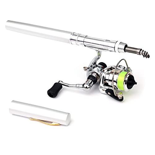 doorslay Angelrute Reel Combo Pocket Faltbare Angelrute Reel Combo Pen Angelrute Kit Teleskop Angelrute Spinnrolle Combo Kit doorslay Angelrute Reel Combo Pocket Faltbare Angelrute Reel Combo Pen Angelrute Kit Teleskop Angelrute Spinnrolle Combo Kit von doorslay