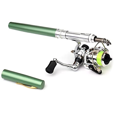 doorslay Angelrute Reel Combo Pocket Faltbare Angelrute Reel Combo Pen Angelrute Kit Teleskop Angelrute Spinnrolle Combo Kit doorslay Angelrute Reel Combo Pocket Faltbare Angelrute Reel Combo Pen Angelrute Kit Teleskop Angelrute Spinnrolle Combo Kit von doorslay