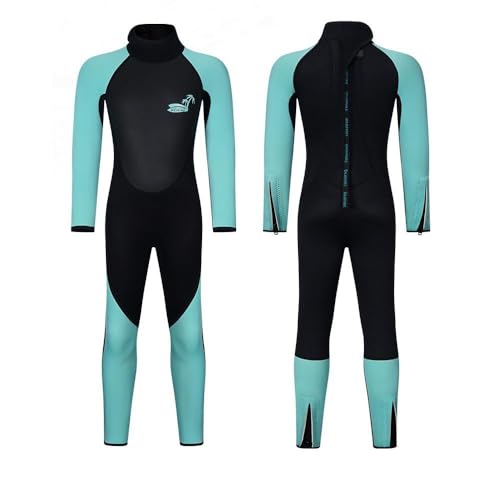 doorslay Neoprenanzug Kinder, 3mm Dick für Zusätzliche Wärme, Neopren Thermal Badeanzug Jungen Mädchen, für Surfen, Schwimmen, Tauchen, idealer Surf-Neoprenanzug für Jugendliche und Kleinkinder von doorslay