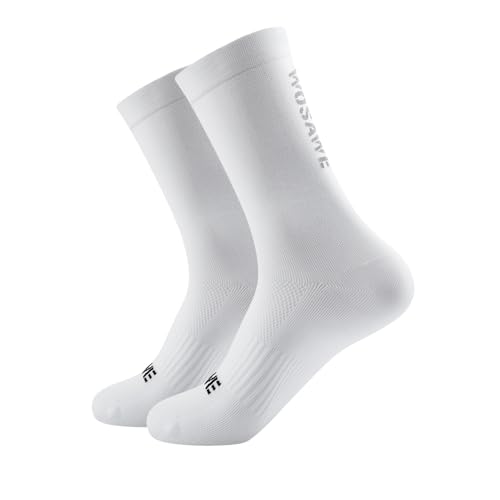 doorslay Reitsocken für Rennradfahren und Mountainbiken, gut sichtbare reflektierende Sportsocken, atmungsaktive Sportsocken für Männer und Frauen von doorslay