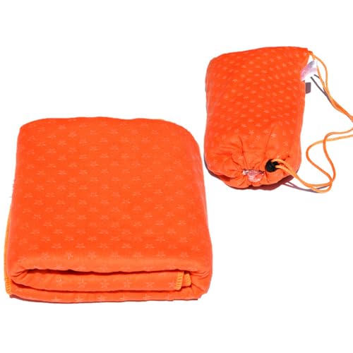 doorslay Yoga-Handtuch mit Sternmuster, saugfähige Yoga-Decke, rutschfestes Yoga-Tuch für Pilates, Yoga von doorslay