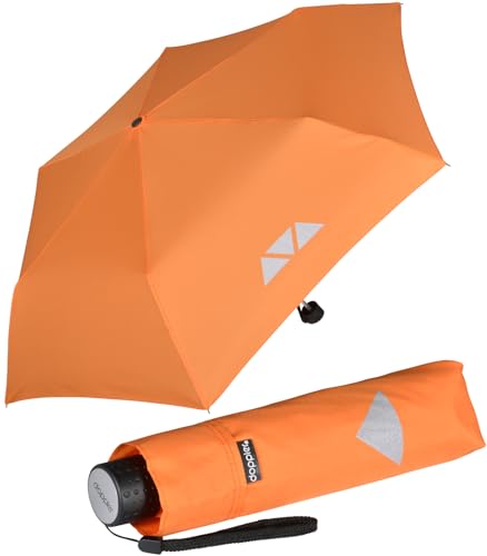 Doppler Kinder Taschenschirm Havanna Kids Reflex Orange von Doppler