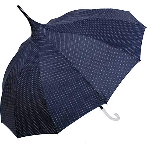 Doppler Stockschirm Fiber Flex AC Pagoda Blau Doppler Stockschirm Fiber Flex AC Pagoda Blau von Doppler