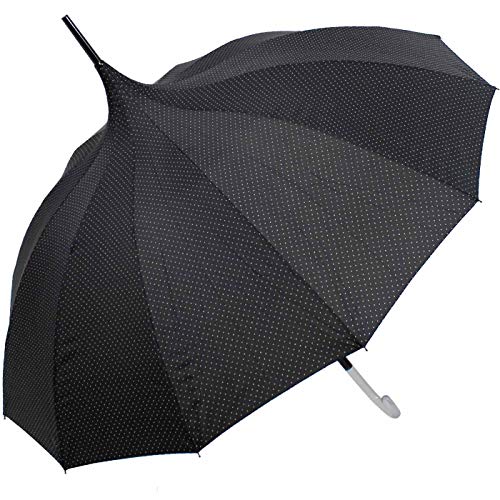 Doppler Stockschirm Fiber Flex AC Pagoda Schwarz Doppler Stockschirm Fiber Flex AC Pagoda Schwarz von Doppler