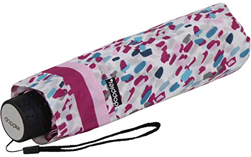 Doppler Taschenschirm Fiber Havanna Sprinkle Pink Doppler Taschenschirm Fiber Havanna Sprinkle Pink von Doppler