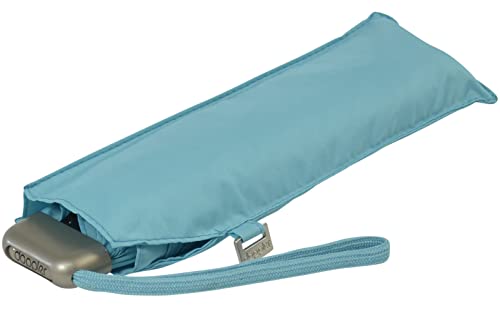 Doppler Damen Taschenschirm Carbonsteel Slim - Blue von Doppler