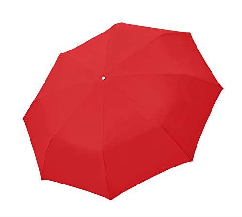 doppler Taschenschirm Fiber Golf Trekking – Super leicht – Mit Umhängeschlaufe – Rot doppler Taschenschirm Fiber Golf Trekking – Super leicht – Mit Umhängeschlaufe – Rot von Doppler
