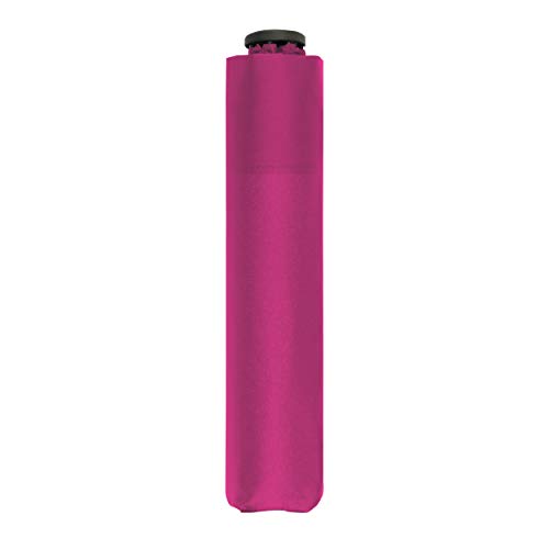 doppler Taschenschirm Zero,99 – Gewicht von nur 99 Gramm – Stabil – Windproof – 21 cm – Fancy Pink von Doppler