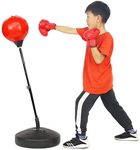 Boxsack, Boxsack, Box-Speedball, Fitness-Reaktionstrainingsgerät, vertikal, für Kinder und Erwachsene, Sandsack, vertikal von dsmsdre