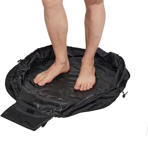 dvSRFw Wickelunterlage für Neoprenanzug und Neoprenanzugtasche Kompaktes faltbares 2-in-1 Design - Wasserdichtes 600D Oxford Tuch, hält Sie und Ihr Surfzubehör sauber und aufgeräumt dvSRFw Wickelunterlage für Neoprenanzug und Neoprenanzugtasche Kompaktes faltbares 2-in-1 Design - Wasserdichtes 600D Oxford Tuch, hält Sie und Ihr Surfzubehör sauber und aufgeräumt von dvSRFw