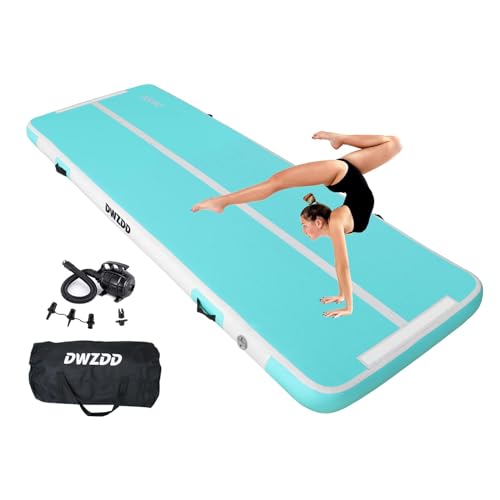 Dwzdd Gymnastik Air matte Track, 3 m/4 m/5 m/6 m Gymnastikmatte für Kinder, Turnmatte Aufblasbare Tumble Strecke für Zuhause/Fitnessstudio/Training/Cheerleading/Wasse Dwzdd Gymnastik Air matte Track, 3 m/4 m/5 m/6 m Gymnastikmatte für Kinder, Turnmatte Aufblasbare Tumble Strecke für Zuhause/Fitnessstudio/Training/Cheerleading/Wasse von dwzdd