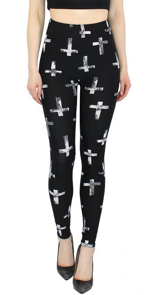 dy_mode Leggings Bequeme High Waist Leggings Damen Fitnessleggings Yogahose High Waist dy_mode Leggings Bequeme High Waist Leggings Damen Fitnessleggings Yogahose High Waist von dy_mode